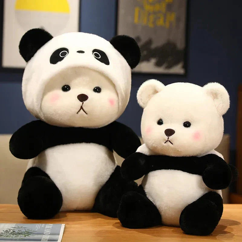 Cute White Teddy Bear Panda Stuffed Animal