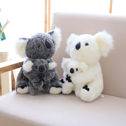 Cute Koala Bear Figurine Set