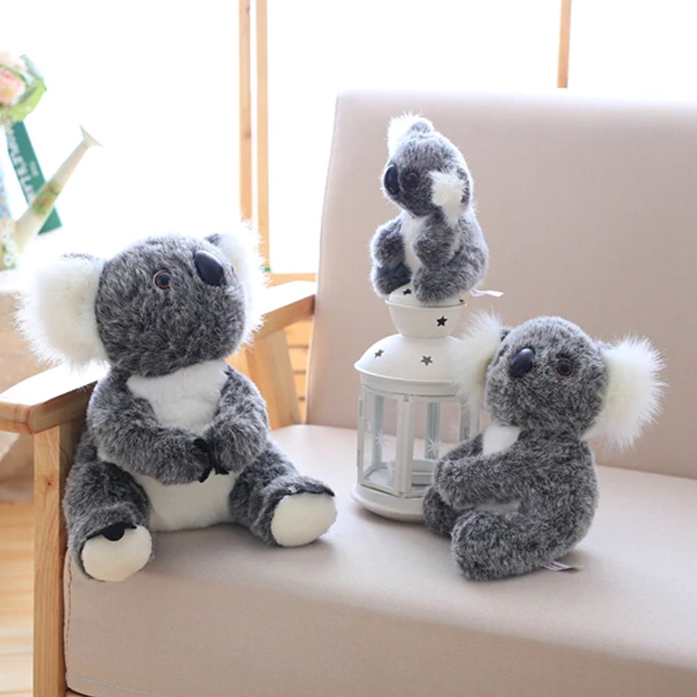 Cute Koala Bear Figurine Set