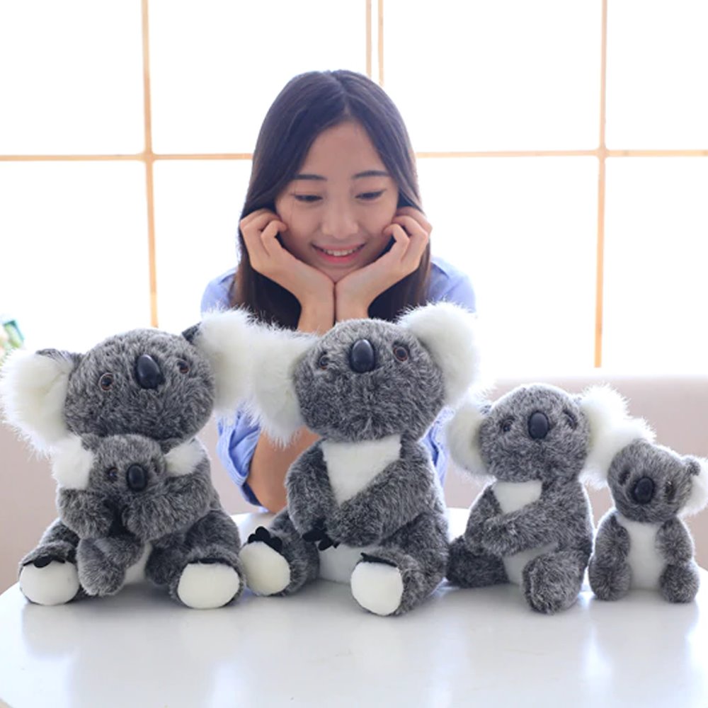 Cute Koala Bear Figurine Set