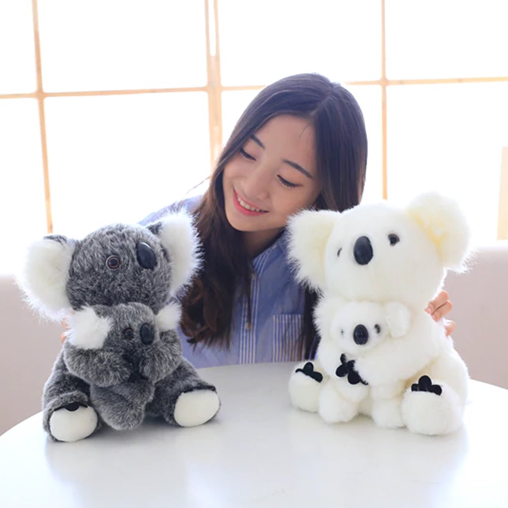 Cute Koala Bear Figurine Set