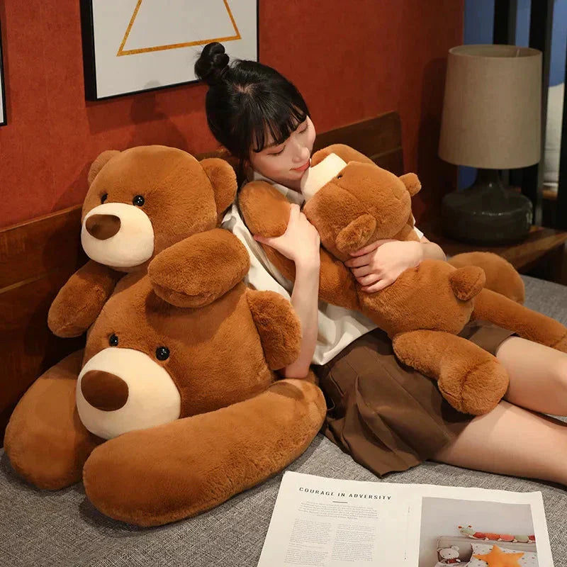 Cuddly Brown Teddy Bear Soft Toy - Fesara