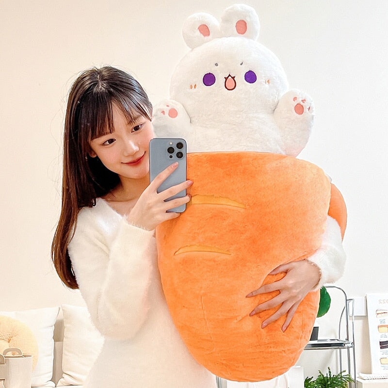 Cute Big Cartoon Fish Bone Plush Toy Set