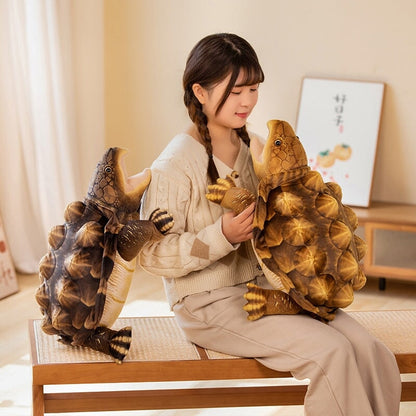 Giant Realistic Turtle Cuddle Toy