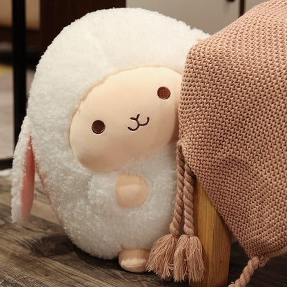 Cuddly Lucky Lamb Stuffed Animal Toy - Fesara