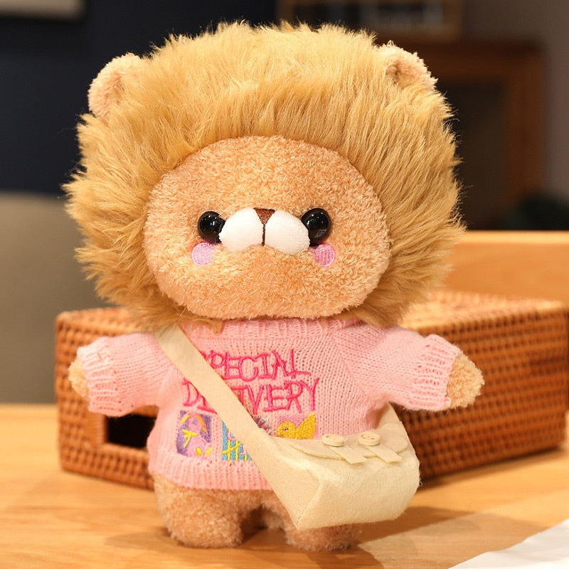 Cute Lion Plush Toy Figure Collection - Fesara