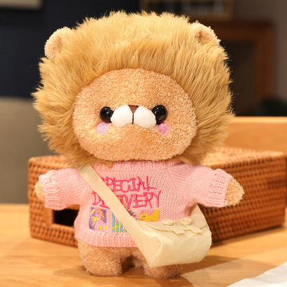 Cute Lion Plush Toy Figure Collection - Fesara