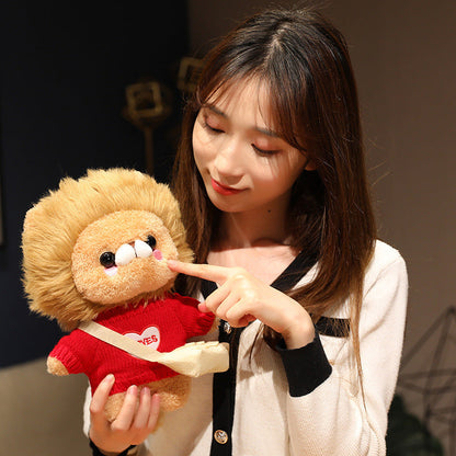 Cute Lion Plush Toy Figure Collection