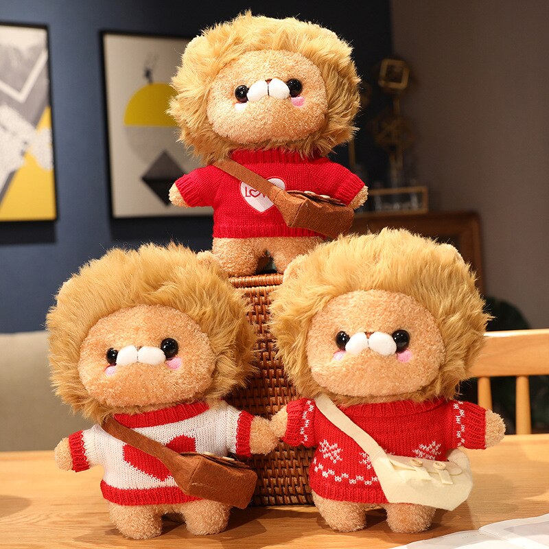 Cute Lion Plush Toy Figure Collection