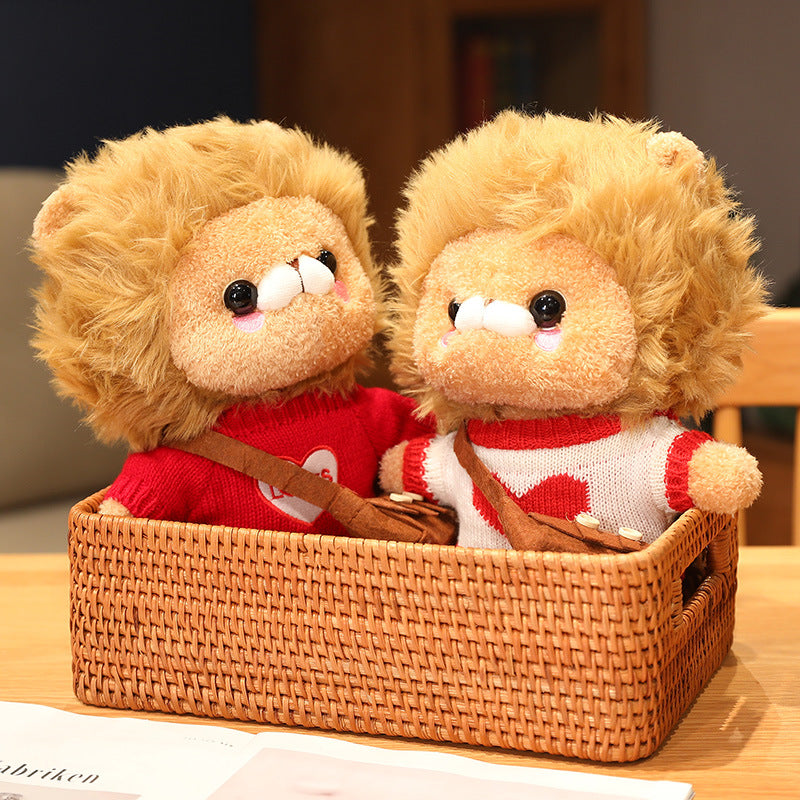 Cute Lion Plush Toy Figure Collection