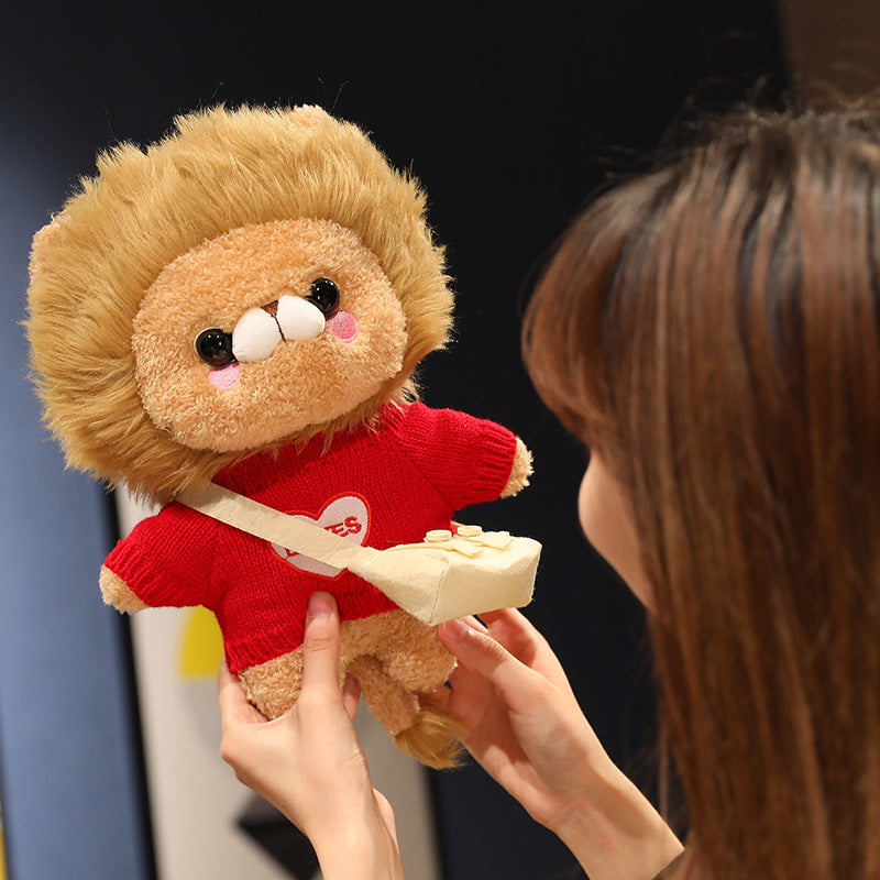 Cute Lion Plush Toy Figure Collection