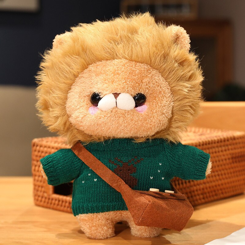 Cute Lion Plush Toy Figure Collection