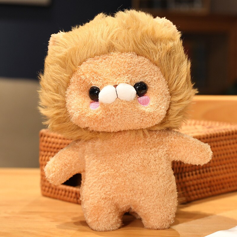 Cute Lion Plush Toy Figure Collection