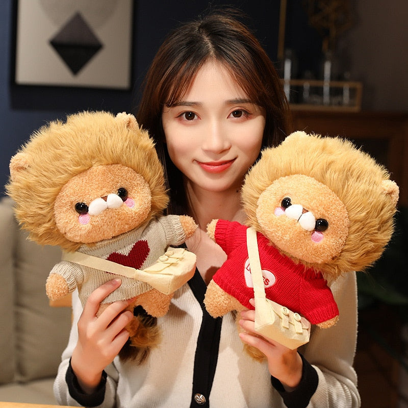 Cute Lion Plush Toy Figure Collection