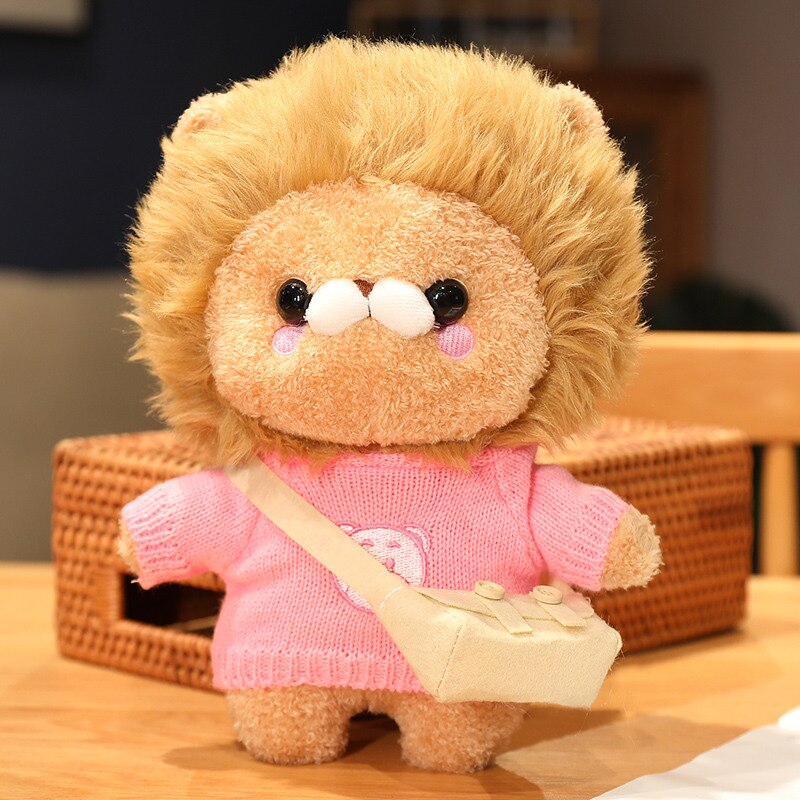 Cute Lion Plush Toy Figure Collection