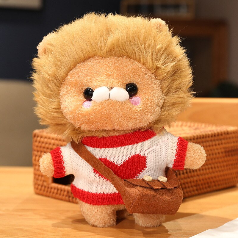 Cute Lion Plush Toy Figure Collection