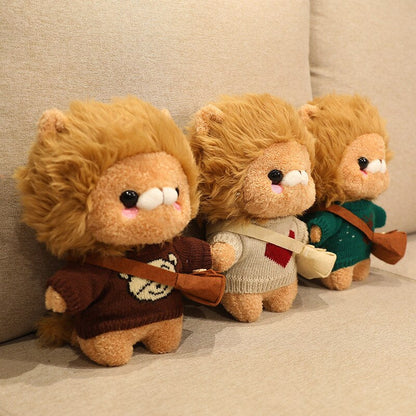 Cute Lion Plush Toy Figure Collection