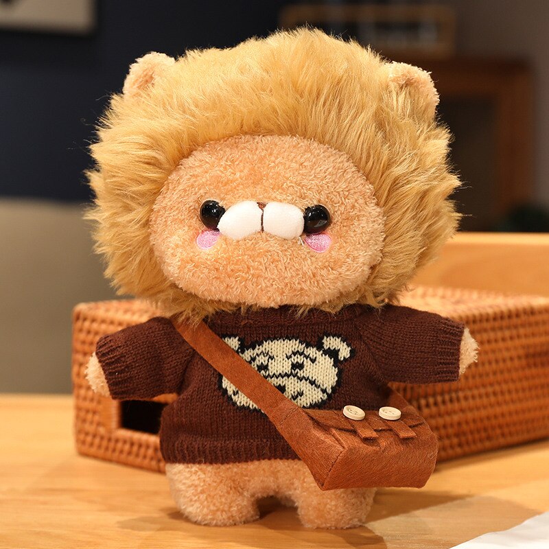 Cute Lion Plush Toy Figure Collection