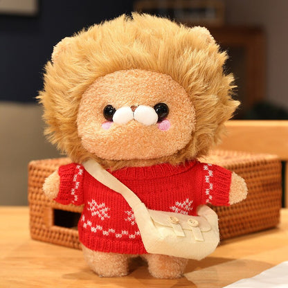 Cute Lion Plush Toy Figure Collection