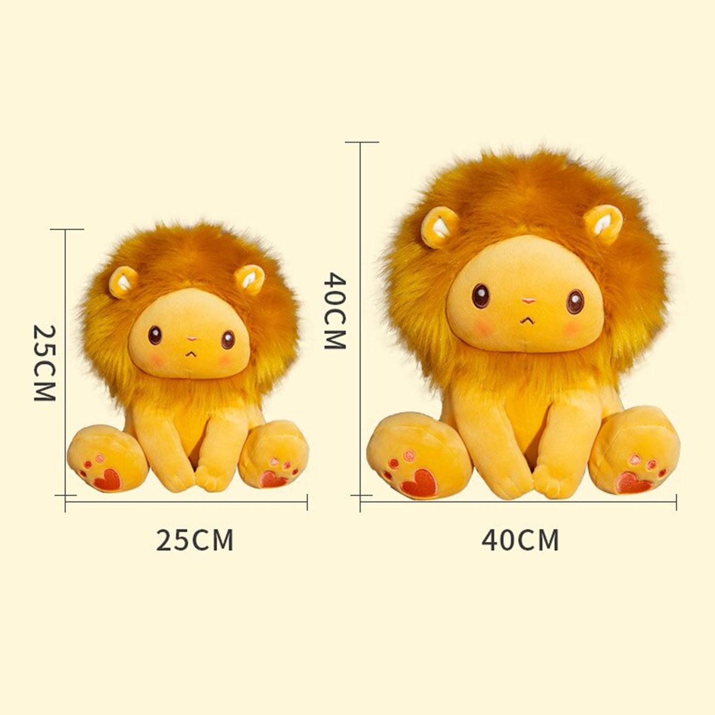 Cute Leo Lion Plush Toy