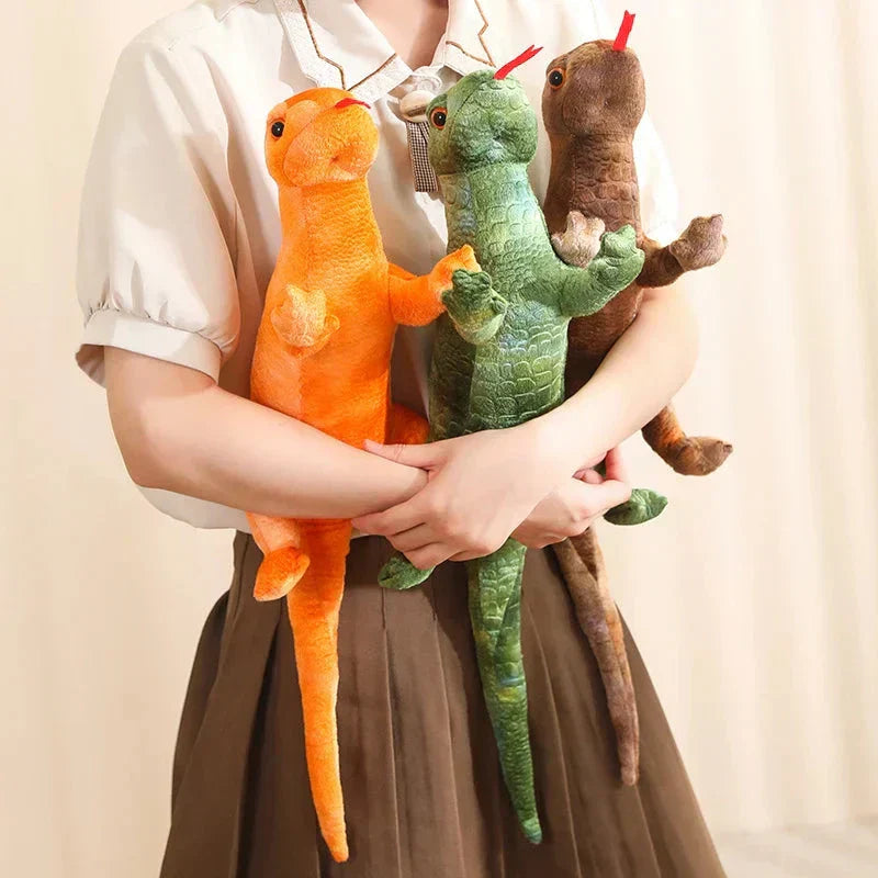 Vibrant Colorful Reptile Stuffed Animal Toy - Fesara