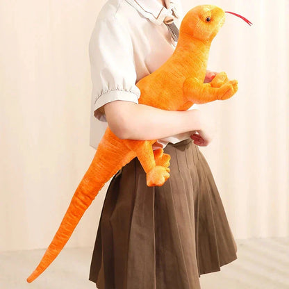 Vibrant Colorful Reptile Stuffed Animal Toy