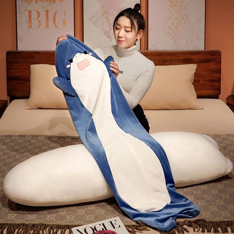 Big Soft Cute Shark Stuffed Toy