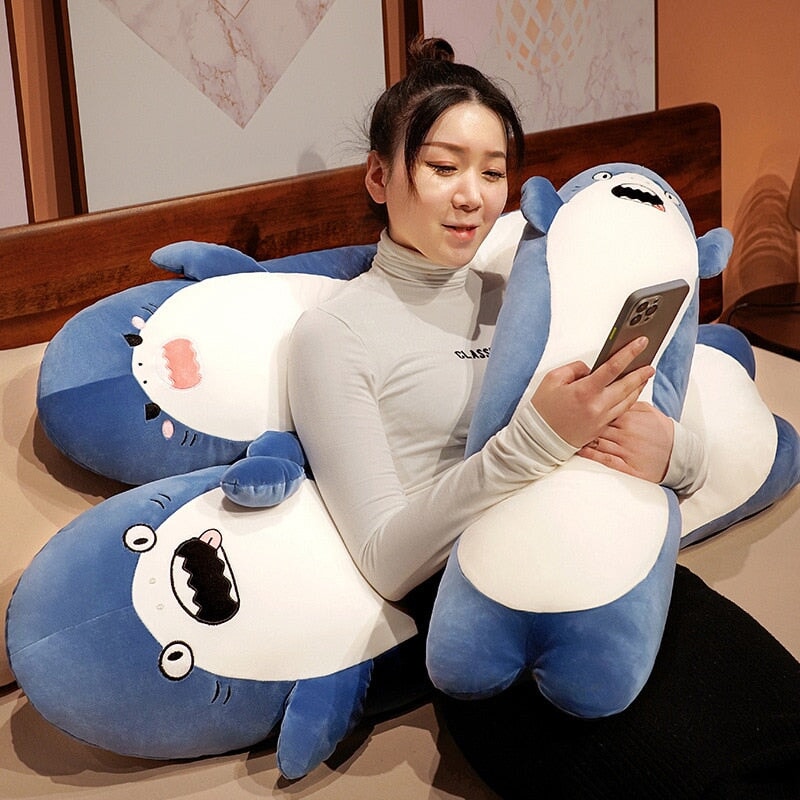 Big Soft Cute Shark Stuffed Toy