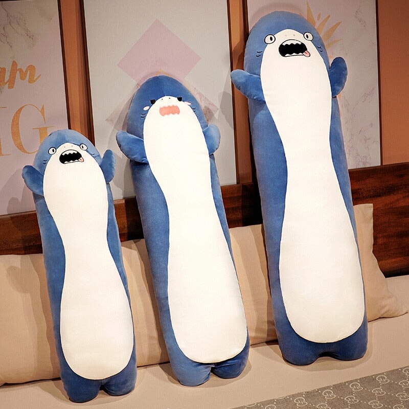 Big Soft Cute Shark Stuffed Toy - Fesara