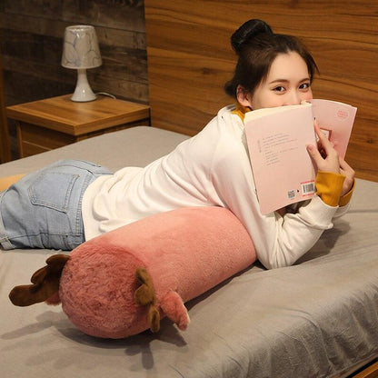 Soft Cuddly Animal Body Pillow Stuffed Toy