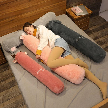 Soft Cuddly Animal Body Pillow Stuffed Toy
