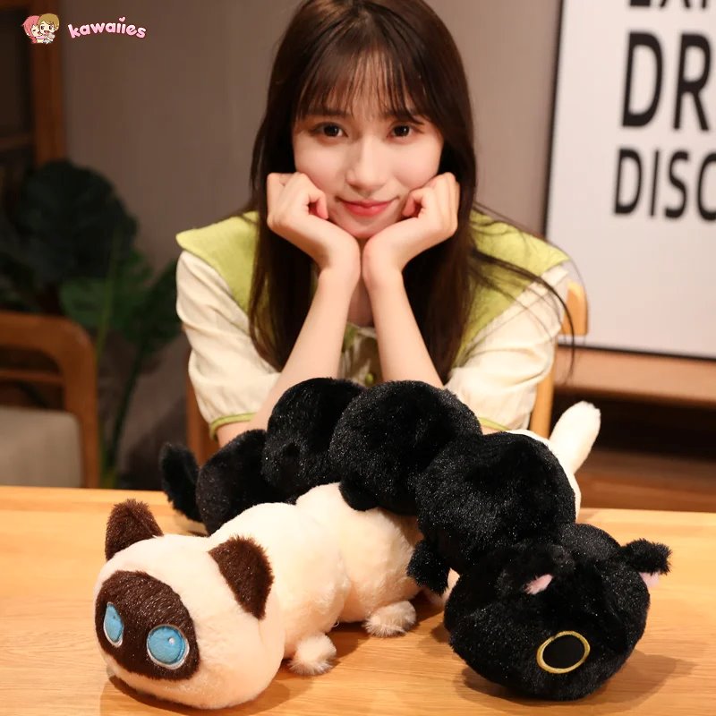 Soft Cute Kitten Caterpillar Stuffed Animals