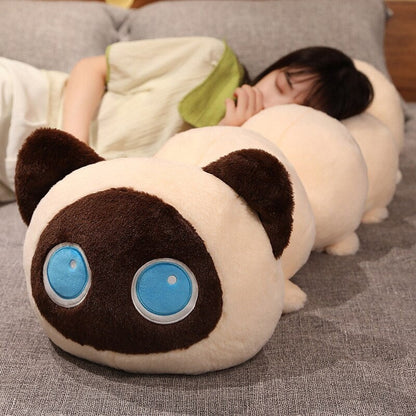 Soft Cute Kitten Caterpillar Stuffed Animals