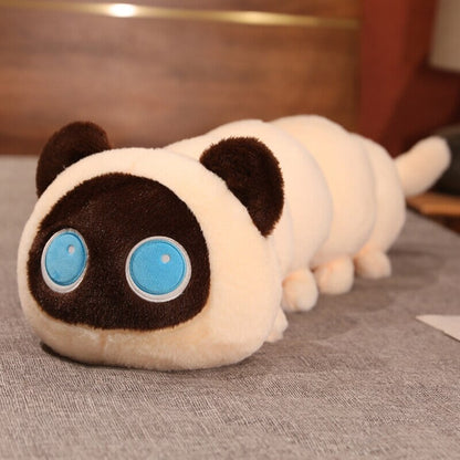 Soft Cute Kitten Caterpillar Stuffed Animals