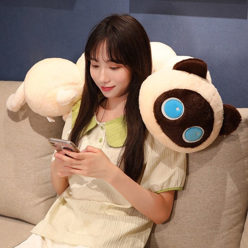 Soft Cute Kitten Caterpillar Stuffed Animals