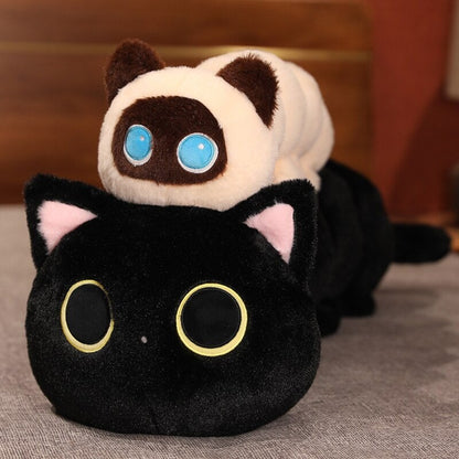 Soft Cute Kitten Caterpillar Stuffed Animals