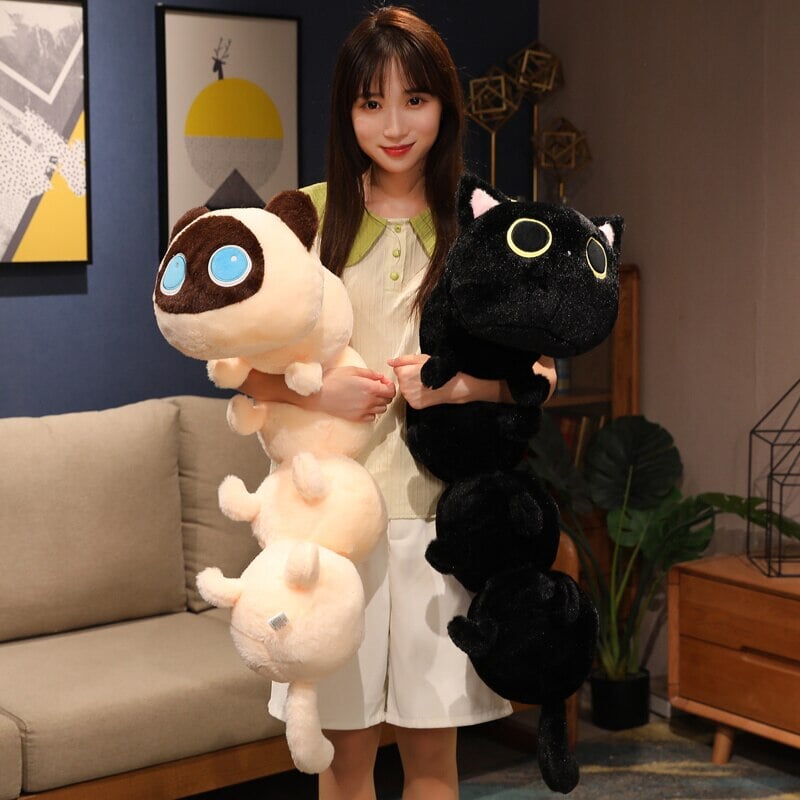Soft Cute Kitten Caterpillar Stuffed Animals