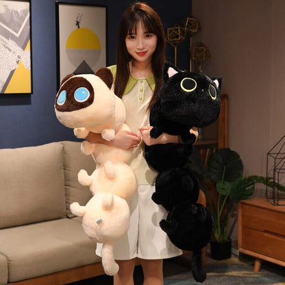 Soft Cute Kitten Caterpillar Stuffed Animals