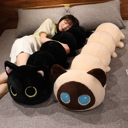 Soft Cute Kitten Caterpillar Stuffed Animals