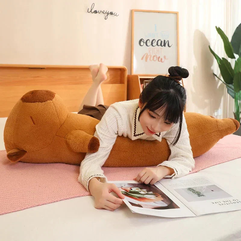 Soft Giant Cuddly Capybara Stuffed Animal - Fesara