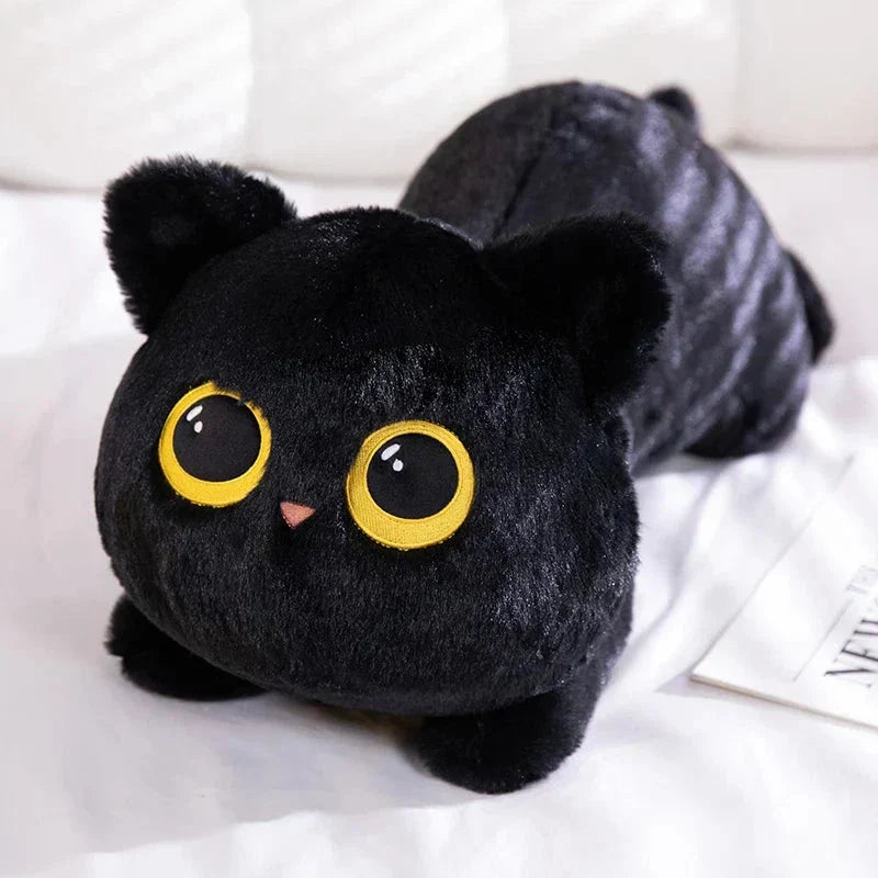 Big Soft Gray Kitten Plush Toys