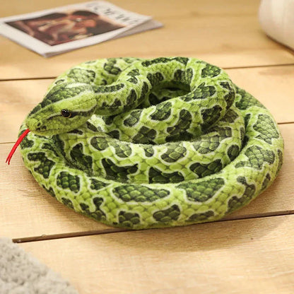 Colorful Snake Stuffed Animal Toy - Fesara