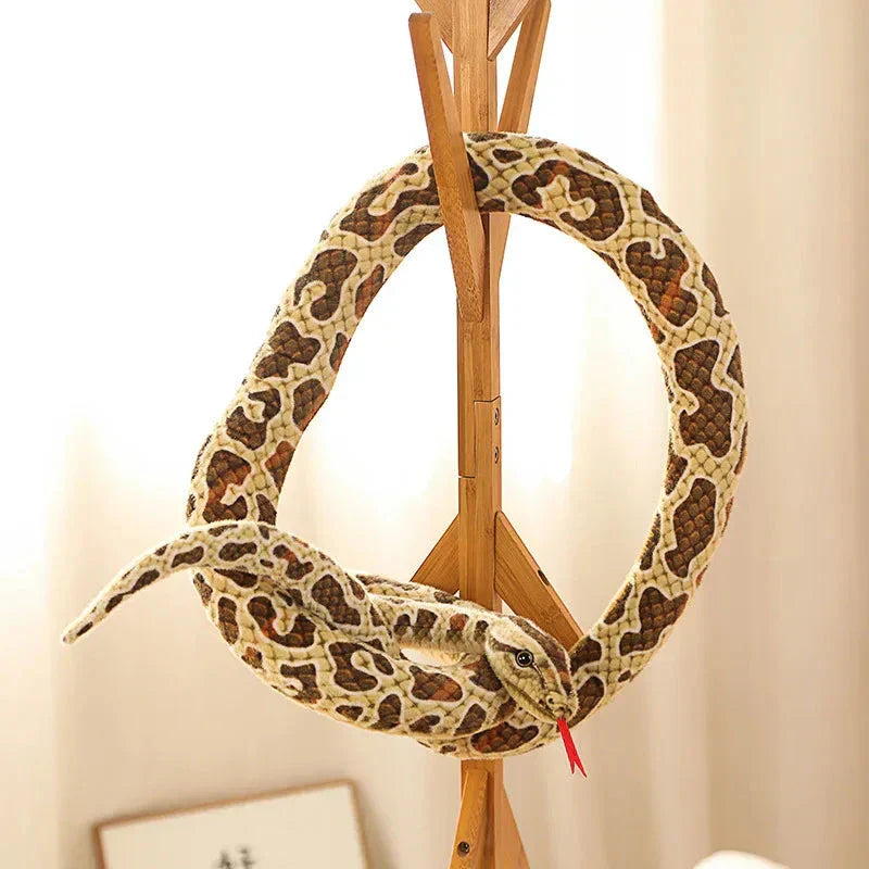 Colorful Snake Stuffed Animal Toy