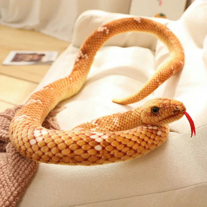 Colorful Snake Stuffed Animal Toy