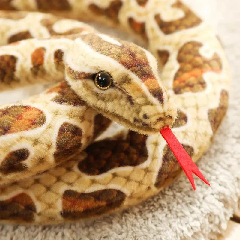 Colorful Snake Stuffed Animal Toy