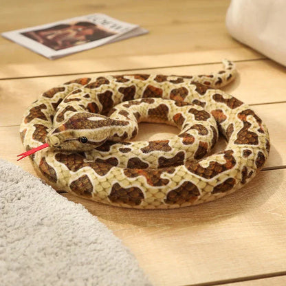 Colorful Snake Stuffed Animal Toy