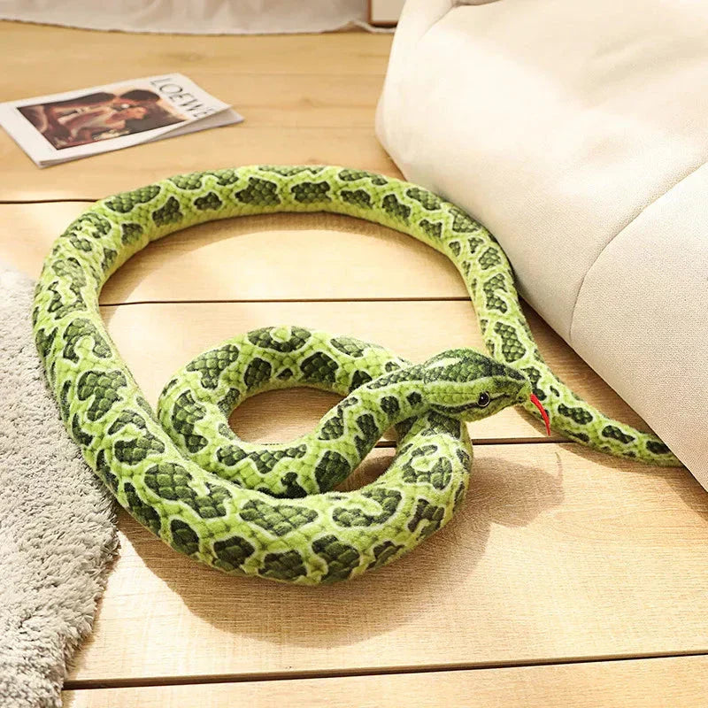 Colorful Snake Stuffed Animal Toy