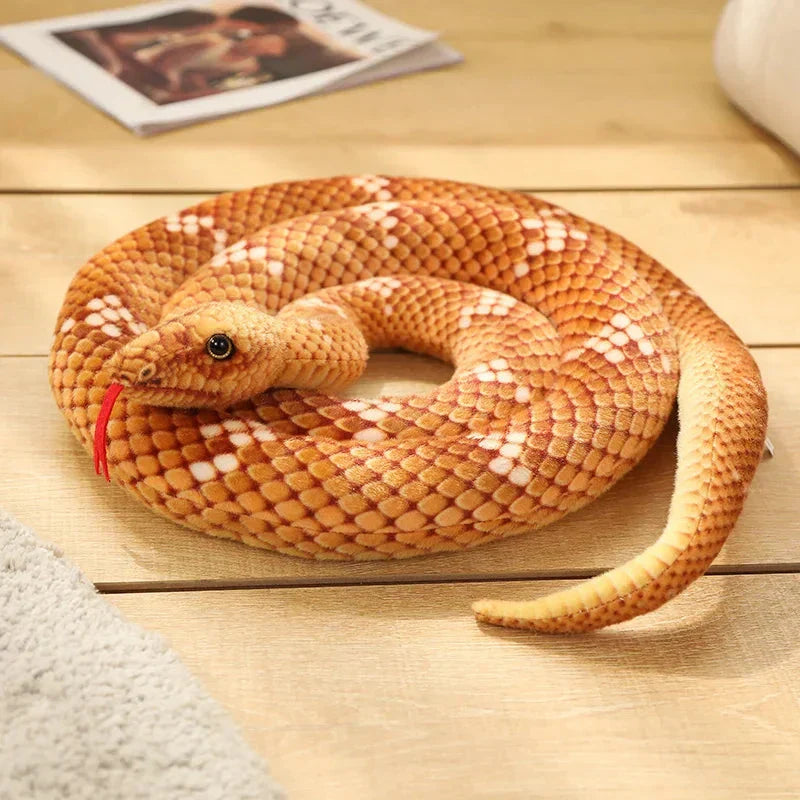 Colorful Snake Stuffed Animal Toy