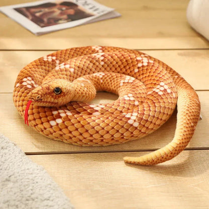 Colorful Snake Stuffed Animal Toy
