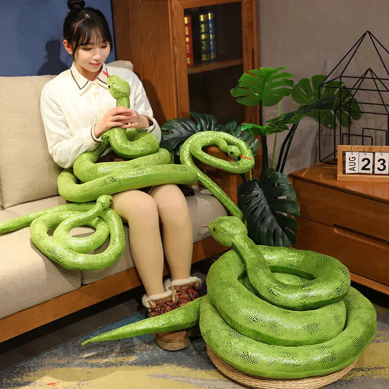 Colorful Large Soft Snake Toys